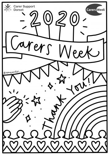 Dorset colouring sheet