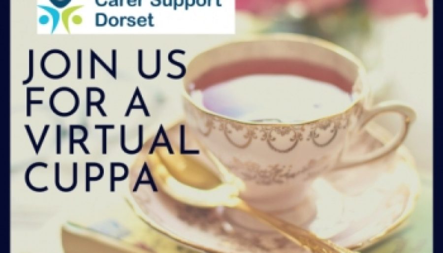 A cup of tea with a spoon